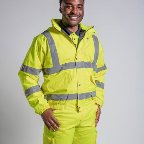 High visibility bomber jacket Thumbnail