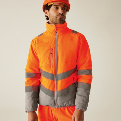 Hi-vis two-tone thermal jacket Thumbnail