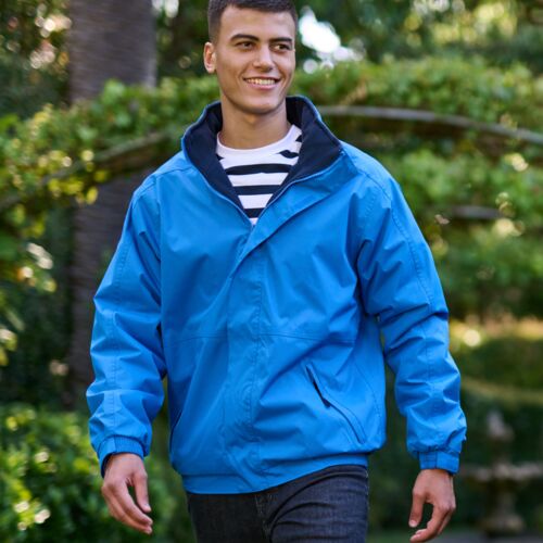 Dover Men's Fleece Lined Bomber Jacket Thumbnail