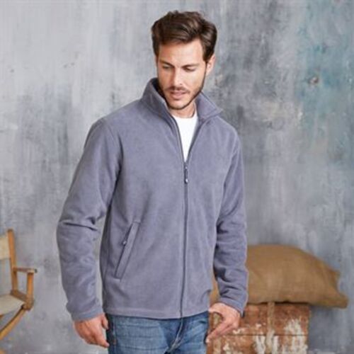 Zip-through microfleece jacket Thumbnail