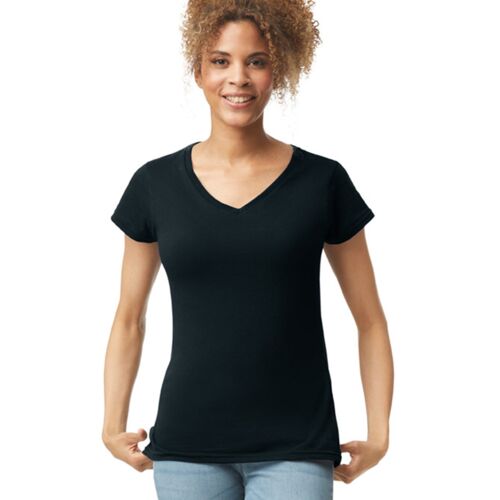 Gildan Ladies SoftStyle® V Neck T-Shirt Thumbnail