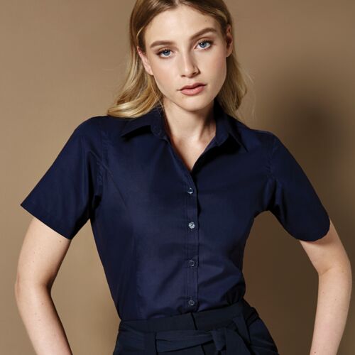 Kustom Kit Ladies Short Sleeve Tailored Business Shirt Thumbnail