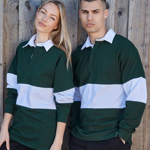 Front Row Panelled Rugby Shirt Thumbnail