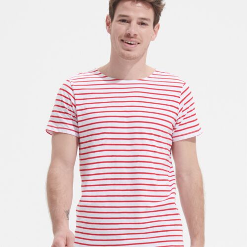 SOL'S Miles Striped T-Shirt Thumbnail