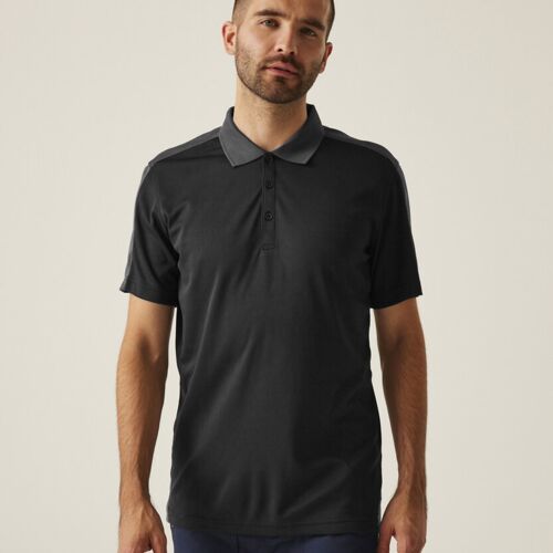 Contrast wicking polo Thumbnail