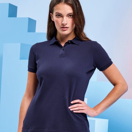 Women's cotton polo Thumbnail